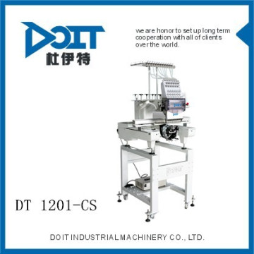 DT 1201-CS diseños de bordado máquinas de coser swf bordado máquina máquina de bordado compacto de una sola cabeza
